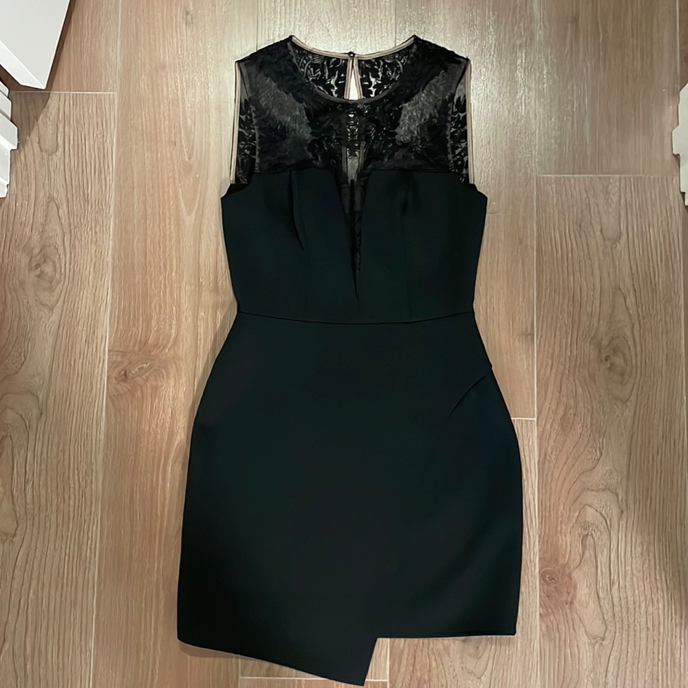 BCBG Maxazria Black Cocktail Dress